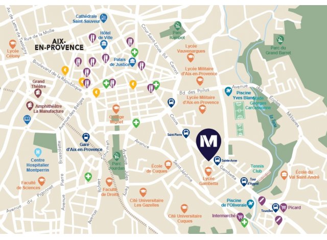 Investissement loi Pinel Aix-en-Provence