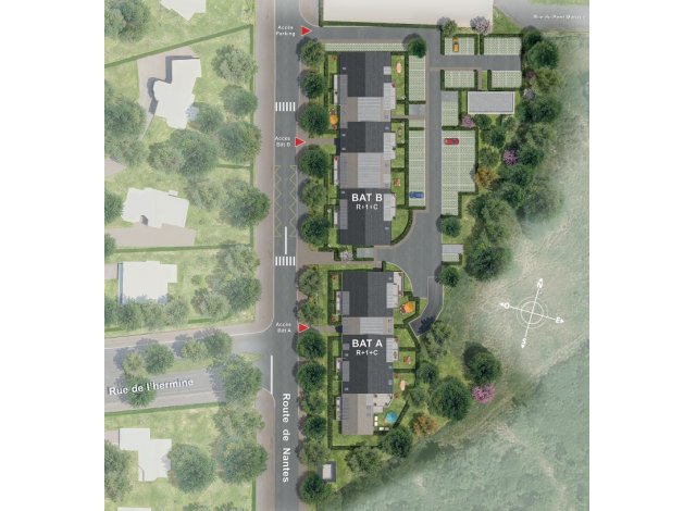 Logement écologique Pont-Péan