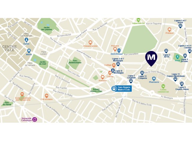 Programme immobilier neuf appart Angers