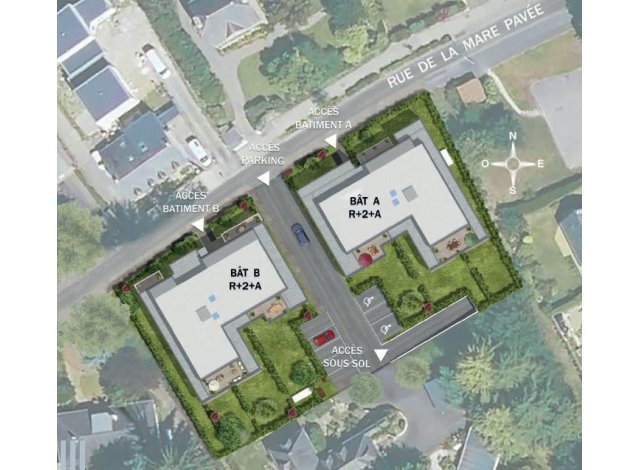 Projet éco construction Thorigné-Fouillard