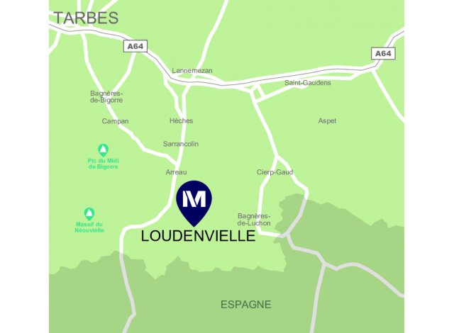 Programme immobilier neuf appart Loudenvielle