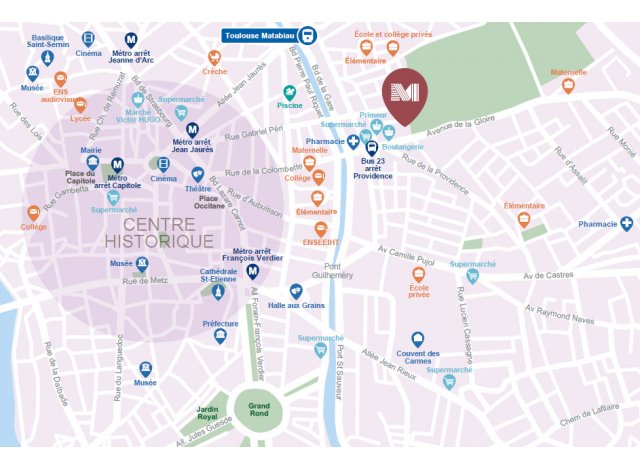 Immobilier pour investir loi PinelToulouse