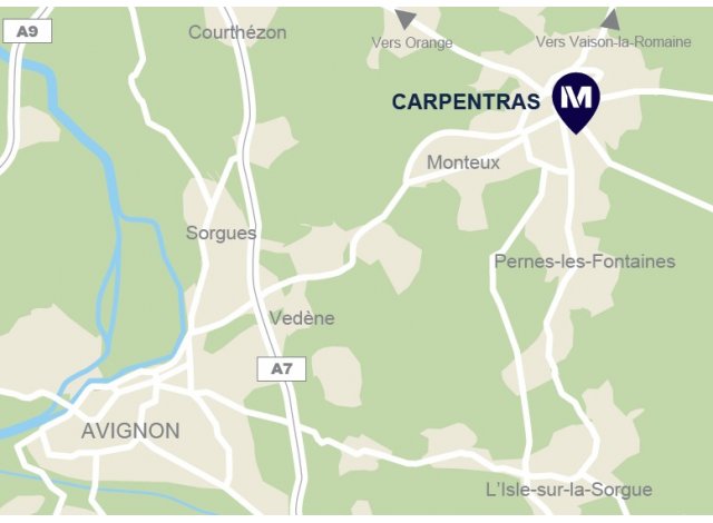 Programme immobilier neuf appart Carpentras