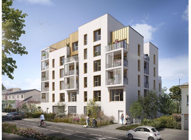 Programme immobilier neuf éco-habitat Le Georges à Rennes