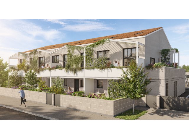 Investissement locatif en Gironde 33 : programme immobilier neuf pour investir L'Admiral - Talence (33) - Appartements à Talence