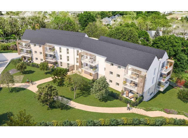 Programme immobilier neuf éco-habitat L'Ancrage à Auray