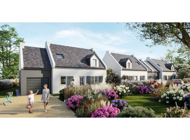 Investissement locatif en Bretagne : programme immobilier neuf pour investir Les Belliloises  Le Palais