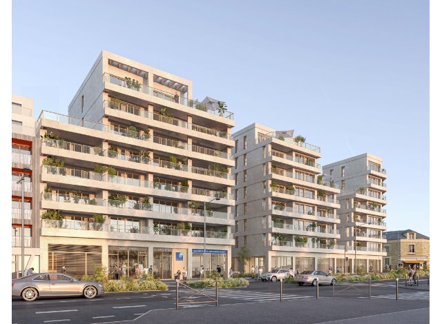 Investissement locatif  Bourgbarr : programme immobilier neuf pour investir Les Dunes  Rennes