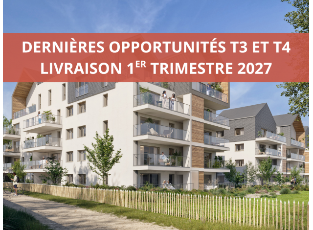 Immobilier neuf �co-habitat Bocages � Vezin-le-Coquet