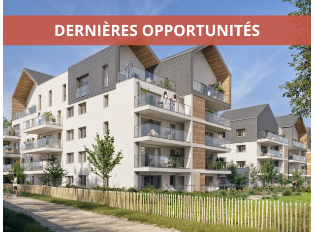 Programme immobilier neuf éco-habitat Bocages à Vezin-le-Coquet