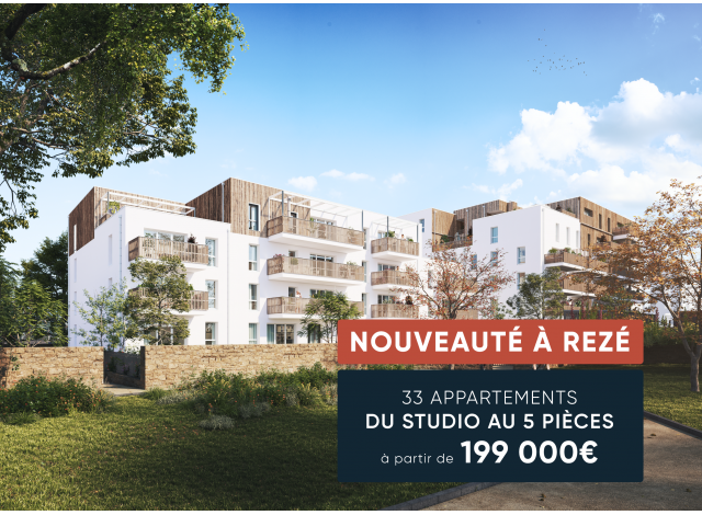 Programme immobilier loi Pinel / Pinel + Bosco à Rezé