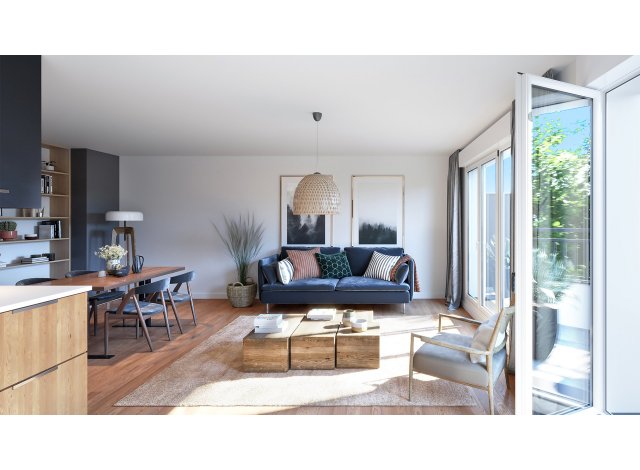Éco habitat éco-habitat Les Terrasses de Vaugauthier à Le Mans
