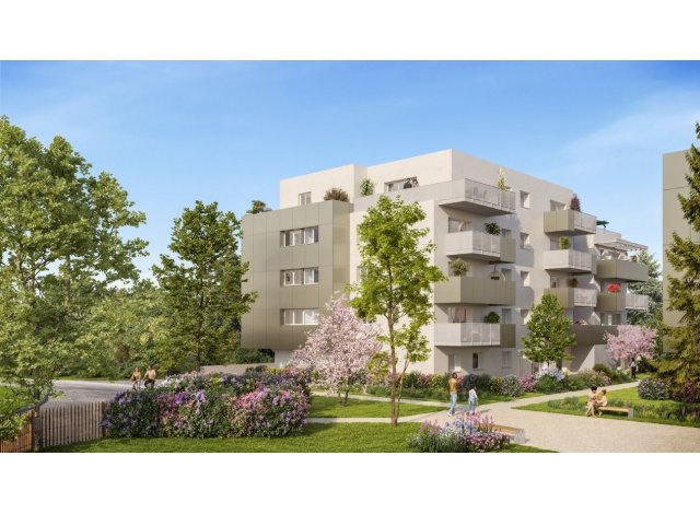 Investir programme neuf Les Jardins de Chamarette - Bail R&eacute;el Solidaire Annemasse