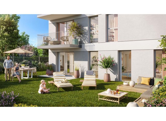 Investissement locatif à Mouvaux : programme immobilier neuf pour investir Horizon Scarpe à Saint-Nicolas