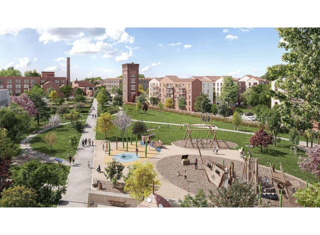 Investissement locatif � Haubourdin : programme immobilier neuf pour investir Panorama Parc � Tourcoing