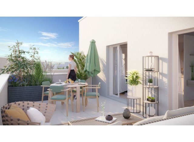 Décines-Charpieu programme neuf  Jardins du Large