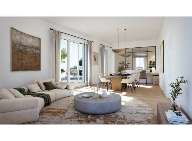 Immobilier neuf �co-habitat Haute Rive � Joinville-le-Pont