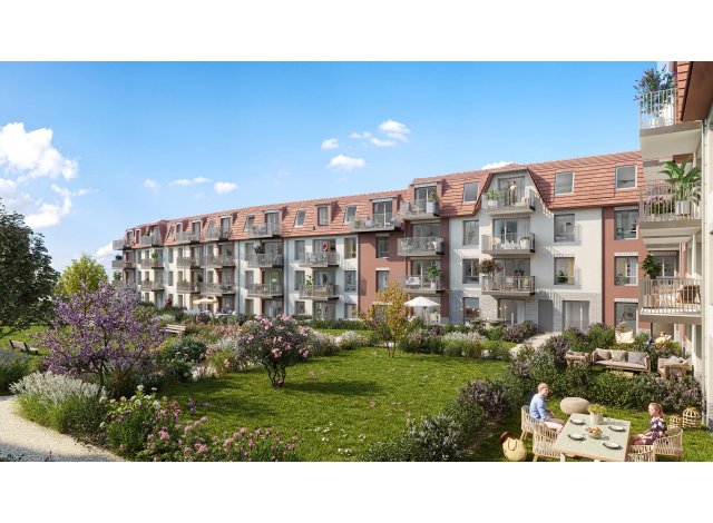 Programme immobilier neuf �co-habitat Domaine du Ferrain � Tourcoing