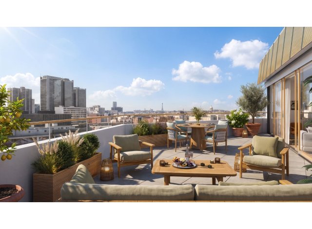 Investir programme neuf Woodeum Paris Rive Gauche Paris 13&egrave;me