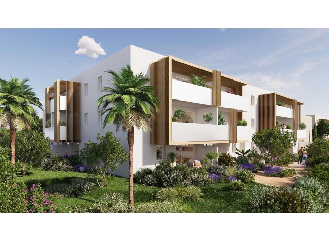 Programme immobilier neuf �co-habitat La Superbe � Lattes