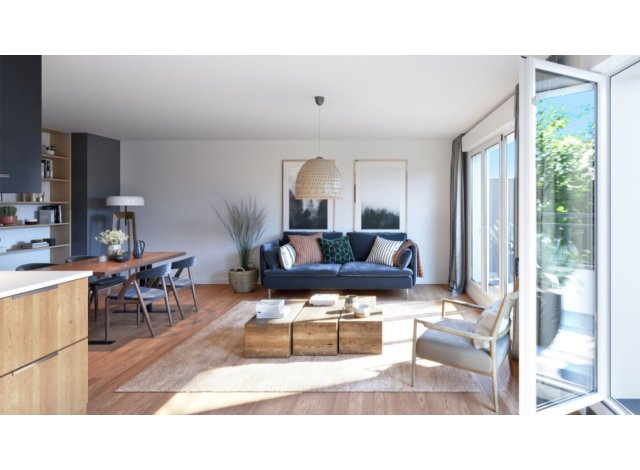 Ecohabitat neuf avec promotion éco-habitat Les Terrasses de Vaugauthier à Le Mans