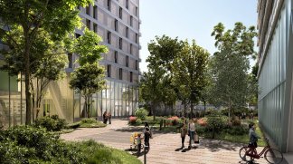 Eco habitat programme Woodeum Paris Rive Gauche Paris 13&egrave;me