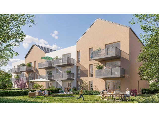Programme immobilier neuf �co-habitat C&ocirc;t&eacute; Bourg � Louvern&eacute;
