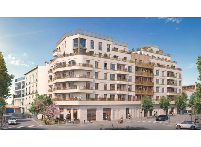 Programme immobilier loi Pinel / Pinel + Le 5 Raspail à Bagnolet