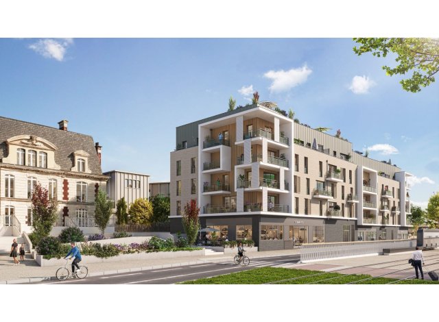 Programme immobilier neuf éco-habitat Le Reflet du Château à Châtenay-Malabry