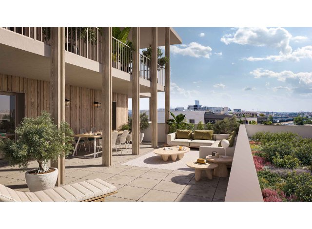 Programme immobilier neuf �co-habitat Le Belv&eacute;d&egrave;re - Bordo Tempo � Bordeaux