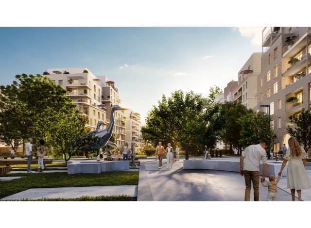 Logement neuf Rouen : Flora Nova - Quartier Blossom Park