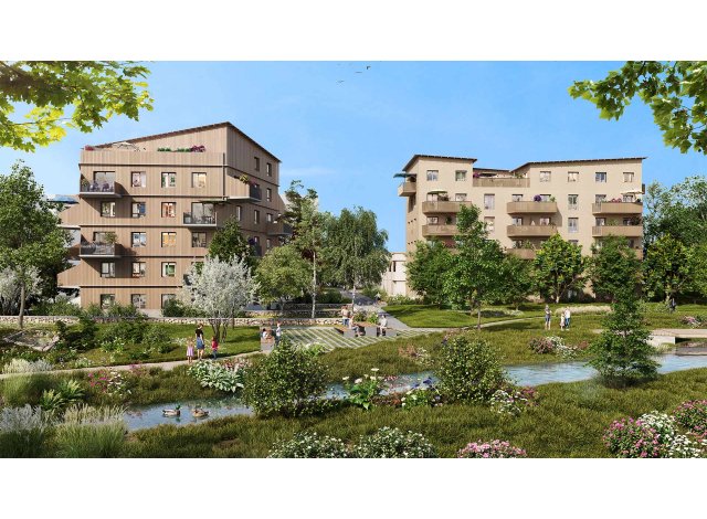 Programme immobilier neuf éco-habitat Riva Verde - Brs+ à Nantes