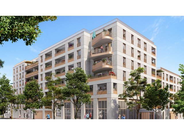 Programme immobilier neuf R&eacute;sidence Eklo � Nanterre