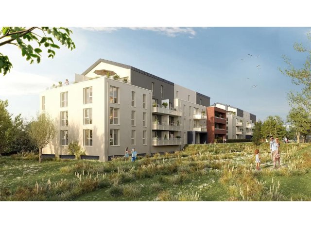 Programme immobilier neuf �co-habitat Domaine P&eacute;n&eacute;lope � Cucq