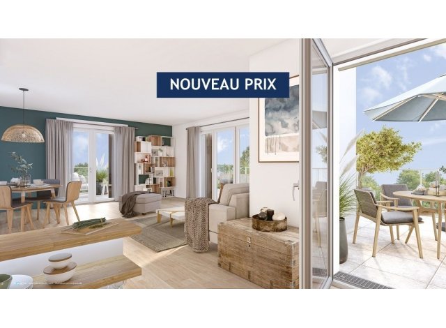 Investissement locatif en Bretagne : programme immobilier neuf pour investir Le Quirinal  Cesson-Sévigné
