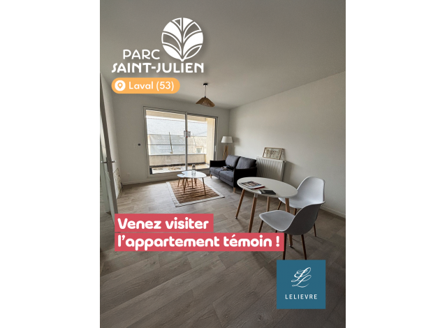 Programme neuf Parc Saint-Julien &agrave; Laval