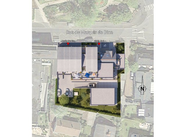 Programme immobilier neuf mixte Carquefou