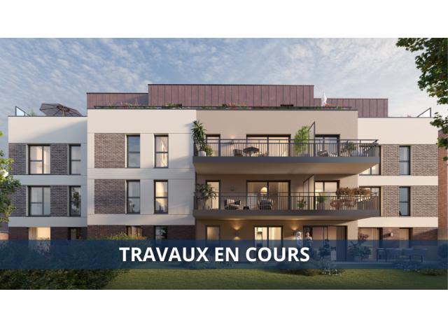 Programme immobilier neuf �co-habitat 22 Pouchet � Rouen