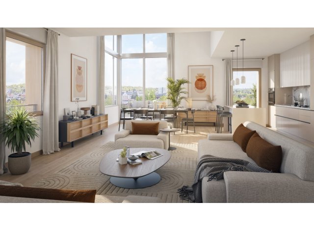 Investissement locatif en Moselle 57 : programme immobilier neuf pour investir Les Méliades à Metz