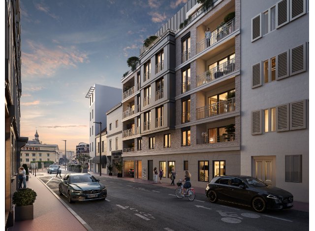Investissement locatif dans les Hauts de Seine 92 : programme immobilier neuf pour investir 11 Carnot  Suresnes