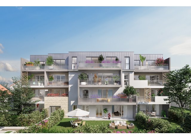 Investissement locatif en France : programme immobilier neuf pour investir Cityzen à Houilles