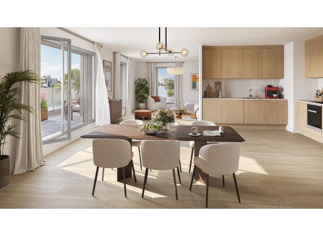 Programme immobilier neuf éco-habitat Alizé à Berck-sur-Mer