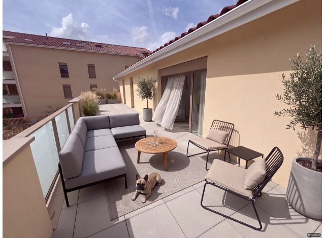 Immobilier neuf �co-habitat L'Embellie � Craponne