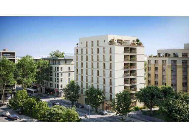 Programme immobilier neuf éco-habitat 8ème Art à Lyon 8ème