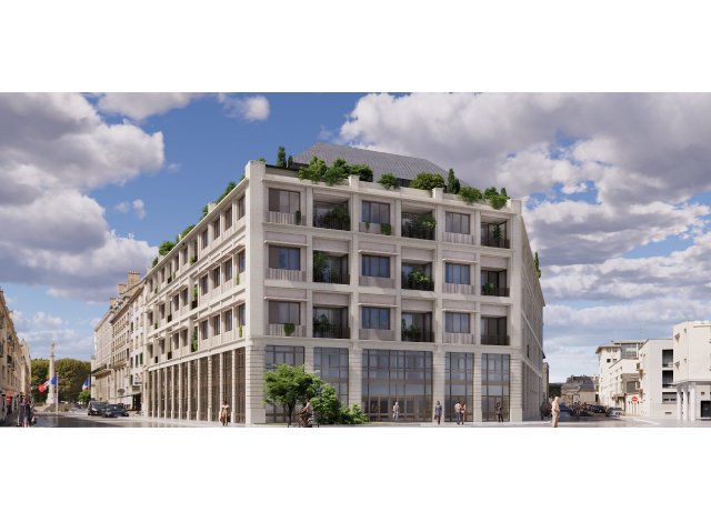 Programme immobilier neuf �co-habitat Coeur St Jean � Caen