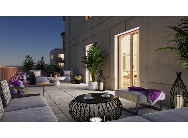 Investir programme neuf Aubervilliers le Fort (lot E1e3) Aubervilliers