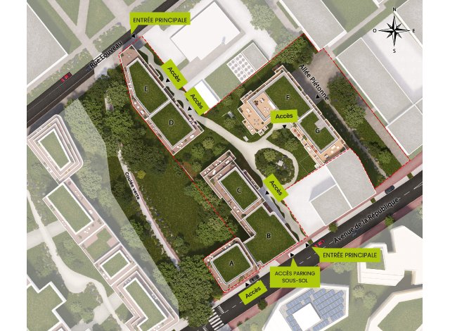 Le 57 Republique immobilier neuf