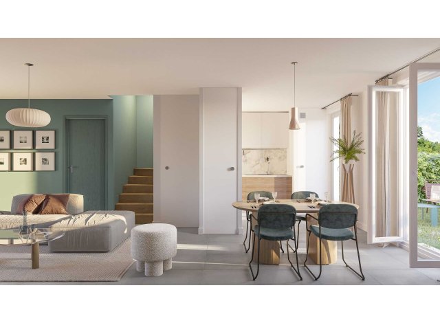 Investissement locatif � Cabries : programme immobilier neuf pour investir Domaine des Oliviers � Lorgues