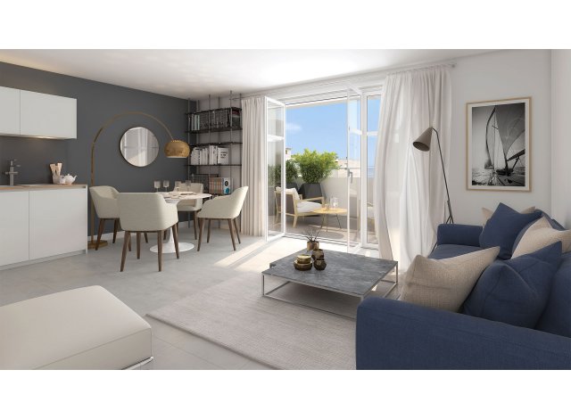 Programme immobilier loi Pinel / Pinel + Villa Auber � Le Blanc Mesnil
