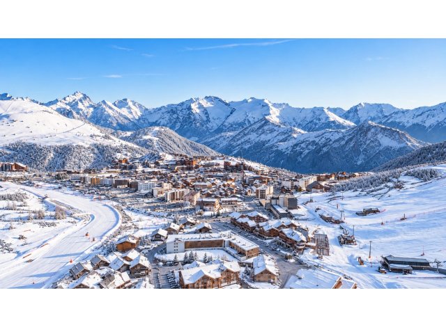 Eco habitat programme Nouvelle R&eacute;sidence Huez